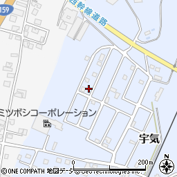 石川県かほく市宇気ツ5-31周辺の地図