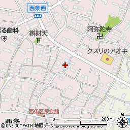 長野県中野市西条726周辺の地図