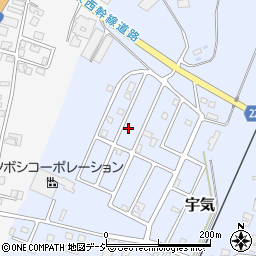 石川県かほく市宇気ツ5-22周辺の地図