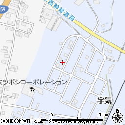 石川県かほく市宇気ツ5-30周辺の地図