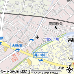 富山県高岡市野村57周辺の地図