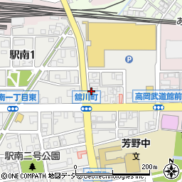 横川家具店周辺の地図