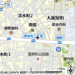 富山信用金庫高岡支店周辺の地図
