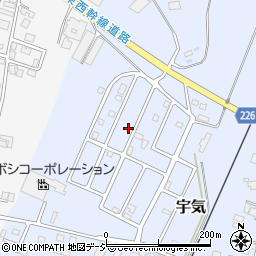 石川県かほく市宇気ツ5-16周辺の地図
