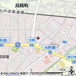 地球家族高岡店周辺の地図