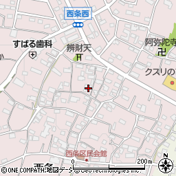 長野県中野市西条733周辺の地図