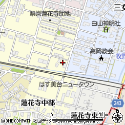 富山県高岡市蓮花寺中部648周辺の地図