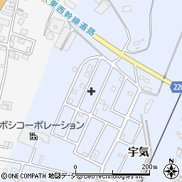 石川県かほく市宇気ツ5-24周辺の地図