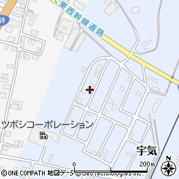 石川県かほく市宇気ツ5-28周辺の地図