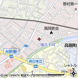 富山県高岡市野村66周辺の地図