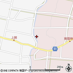 富山県滑川市東福寺開118周辺の地図
