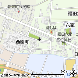 富山県高岡市福栄町周辺の地図