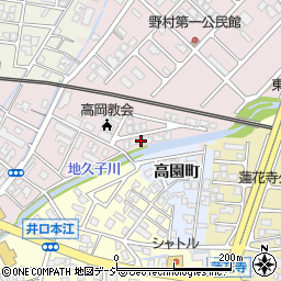 富山県高岡市野村90-30周辺の地図