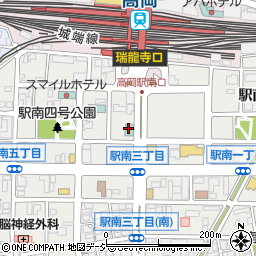 ホテルセブンセブン高岡周辺の地図