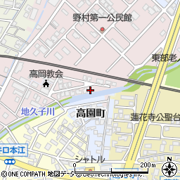 富山県高岡市野村90-34周辺の地図