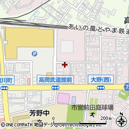 富山県高岡市大野321周辺の地図