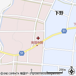 富山県滑川市東福寺開133周辺の地図