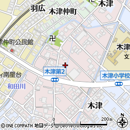 富山県高岡市第二木津281周辺の地図