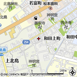 富山県高岡市和田81-1周辺の地図