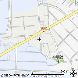 富山県富山市水橋恋塚30周辺の地図