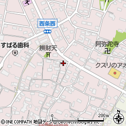 長野県中野市西条740周辺の地図