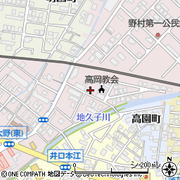 富山県高岡市野村82-2周辺の地図