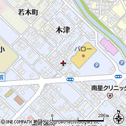 富山県高岡市木津521-4周辺の地図