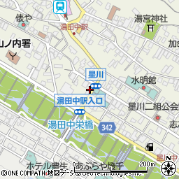 居酒屋たいむ 湯田中店周辺の地図
