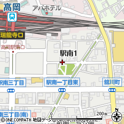 〒933-0871 富山県高岡市駅南の地図