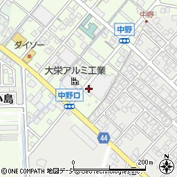 中野南周辺の地図