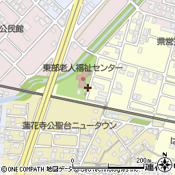 富山県高岡市蓮花寺中部578周辺の地図