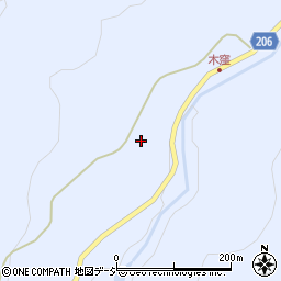 石川県河北郡津幡町牛首カ55-1周辺の地図