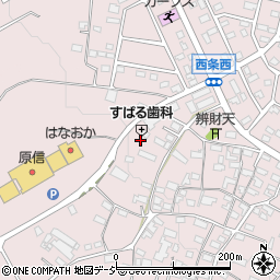長野県中野市西条627周辺の地図