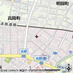 富山県高岡市大野272周辺の地図