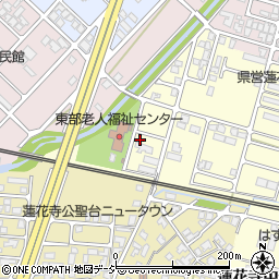 富山県高岡市蓮花寺中部587-1周辺の地図