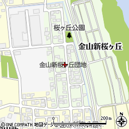 富山県富山市金山新桜ヶ丘696周辺の地図