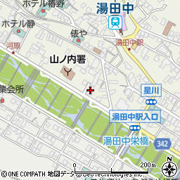 長野信用金庫山ノ内支店周辺の地図