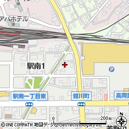 駅南荘周辺の地図