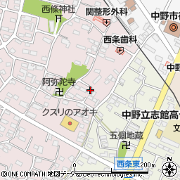 長野県中野市西条880-8周辺の地図