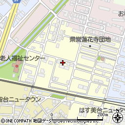 富山県高岡市蓮花寺中部623-3周辺の地図
