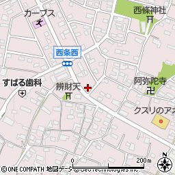 長野県中野市西条1143周辺の地図