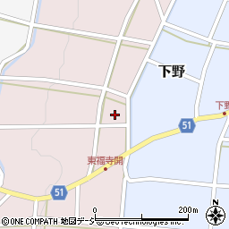 富山県滑川市東福寺開92周辺の地図
