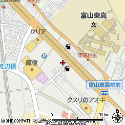 石焼ステーキ贅 富山下飯野店周辺の地図