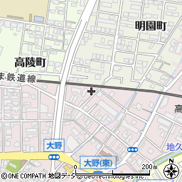 富山県高岡市大野220周辺の地図