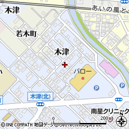 富山県高岡市木津458-104周辺の地図