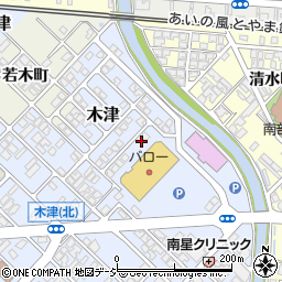 富山県高岡市木津458-119周辺の地図