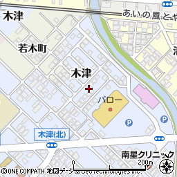 富山県高岡市木津458-103周辺の地図