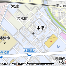 富山県高岡市木津458-88周辺の地図