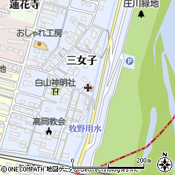 富山県高岡市三女子90周辺の地図
