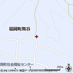 富山県高岡市福岡町舞谷1434周辺の地図